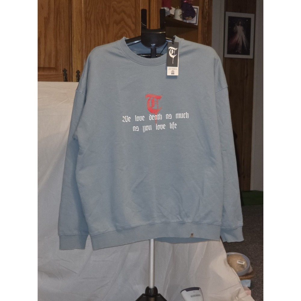 TENCHS Ummi Sweatshirt. Size L. Clothes By Street Designers. Rare